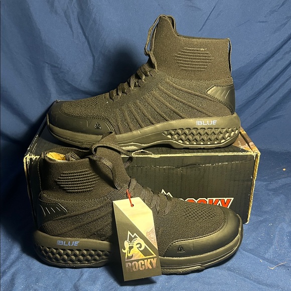 ROCKY- CODE BLUE, BLACK, 9 men QS - Picture 1 of 6